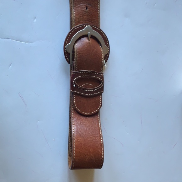 Accessories - Letter brown belt